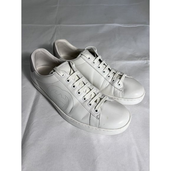 Gucci Ace Interlocking G Mens White Sneakers Size 10 US | 43.5 EU | 9.5 UK/AU - Picture 10 of 16
